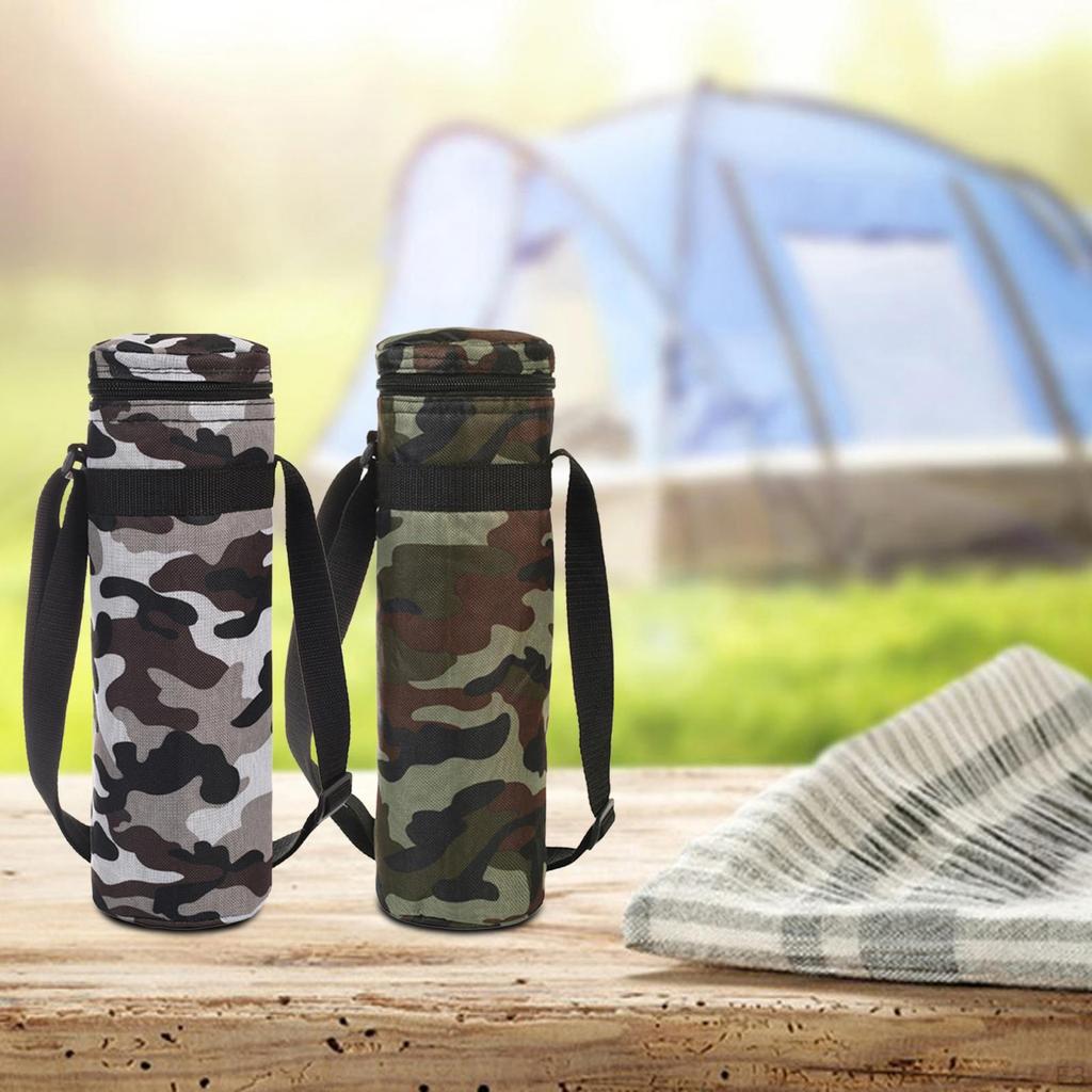 Portable Water Bottle Holder with Adjustable Strap for Outdoor Activities