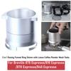 Aluminum Alloy Single Dose Hopper for Breville Coffee Grinder, Blower for Breville 870, BES875, BES878, BES880