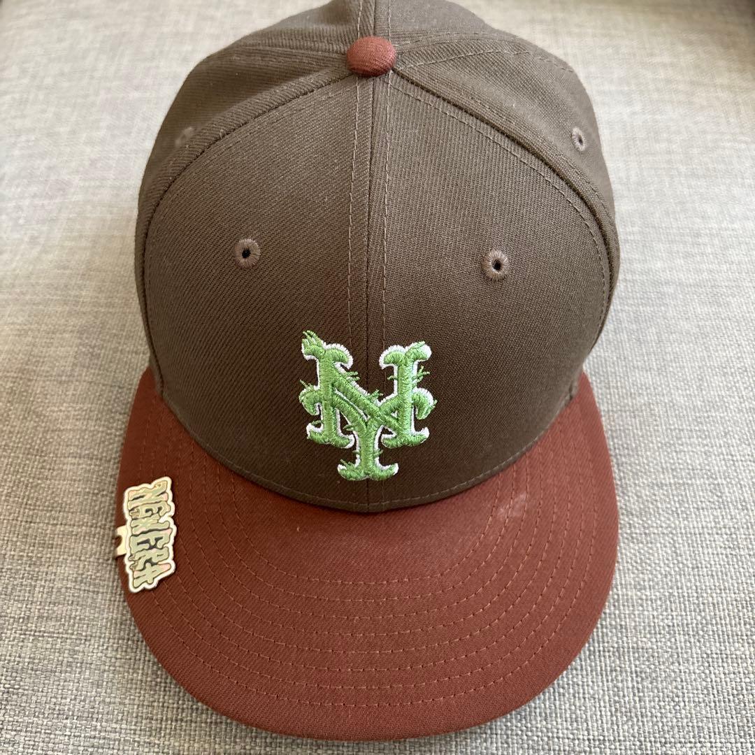 Used New Era Cap 59FIFTY NY Mets 50th Anniversary Limited Color Embroidery