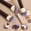 12-teiliges Make-up-Pinsel-Set: Puder- & Lidschattenpinsel mit langem Stiel, Nein. 5, Weiche Borsten.