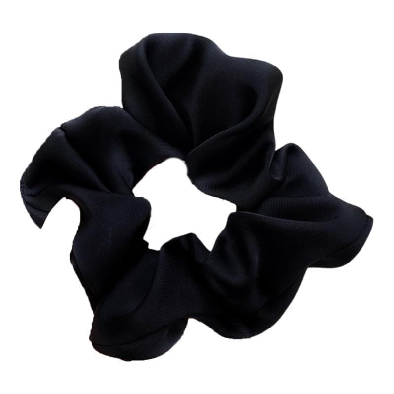 

Silk Like Hair Rope Hair Bun Scrunchies Elastic Hair Rope Big Hair Scrunchy HairBands Female Accessories