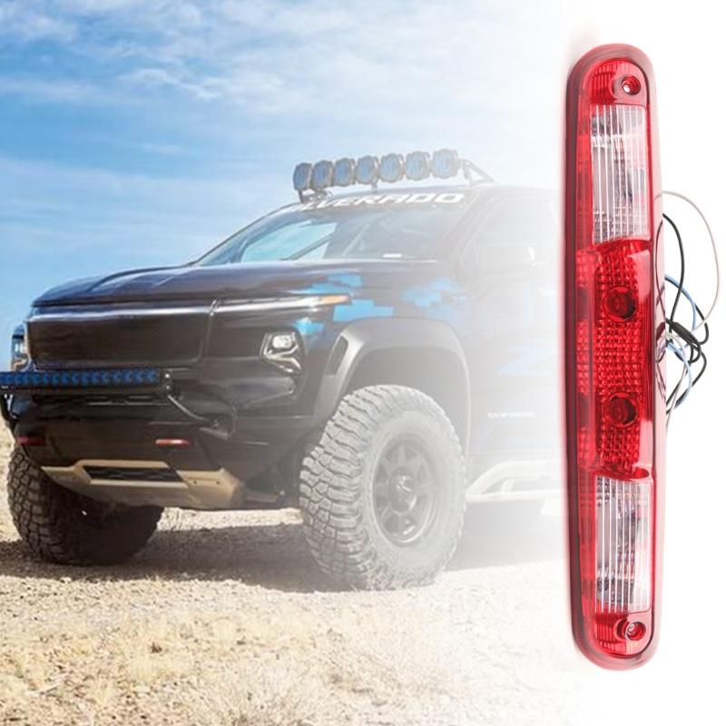 3rd Brake Light Lamp Replacement High Mount LED Tail Rear Brake Light for 1500 07-13 Auto Accessory 25890530
