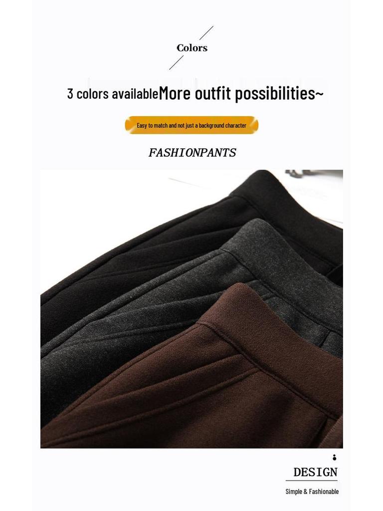 Soft & Fluffy Wool-Blend Mid-Length High-Waisted Slim-Fit Skirt for Women - 2025 Winter Collection