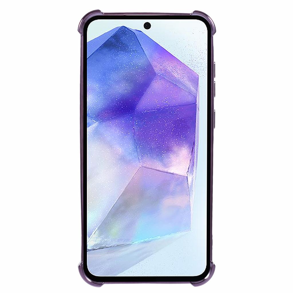 For Samsung Galaxy S24 Case TPU Glitter Phone Cover with Kickstand and Mirror