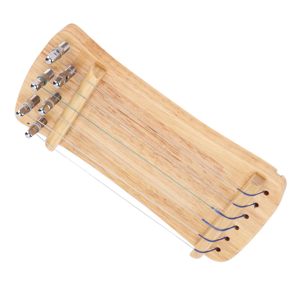 Guzheng Finger Trainer Holz 6-saitig Mini Musikinstrument Fingersatz Übungswerkzeug