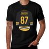 Sidney Crosby Trikot T-Shirt Leichtes Lässiges Sommer T-Shirt