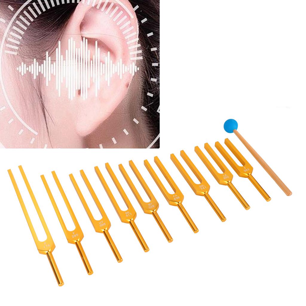 Tuning Fork Set Aluminium Alloy Resonant Tuning Fork Tuning Fork Virbration Instrument