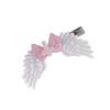Lovely Hairpin Bowknot/Heart Cross and Wing Hair Clip Fashionable Hair Barrette for Girls and Ladies Colorful Accessory