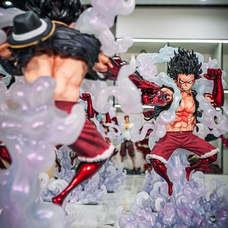 30cm One Piece JT Figure Studio Snake Man Luffy Action Figure Anime PVC Model Toy Collectible Figurine For Kids Anime Fans Gift