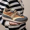 New Female Spring Student Sports Running Shoes Casual Shoes Platform Heightening Shoes 8