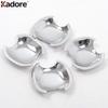 Side Door Handle Bowl Cover Trim For Toyota Camry XV50 2012 2013 2014 2015 Chrome Car Exterior Handles Cup Frame Accessories