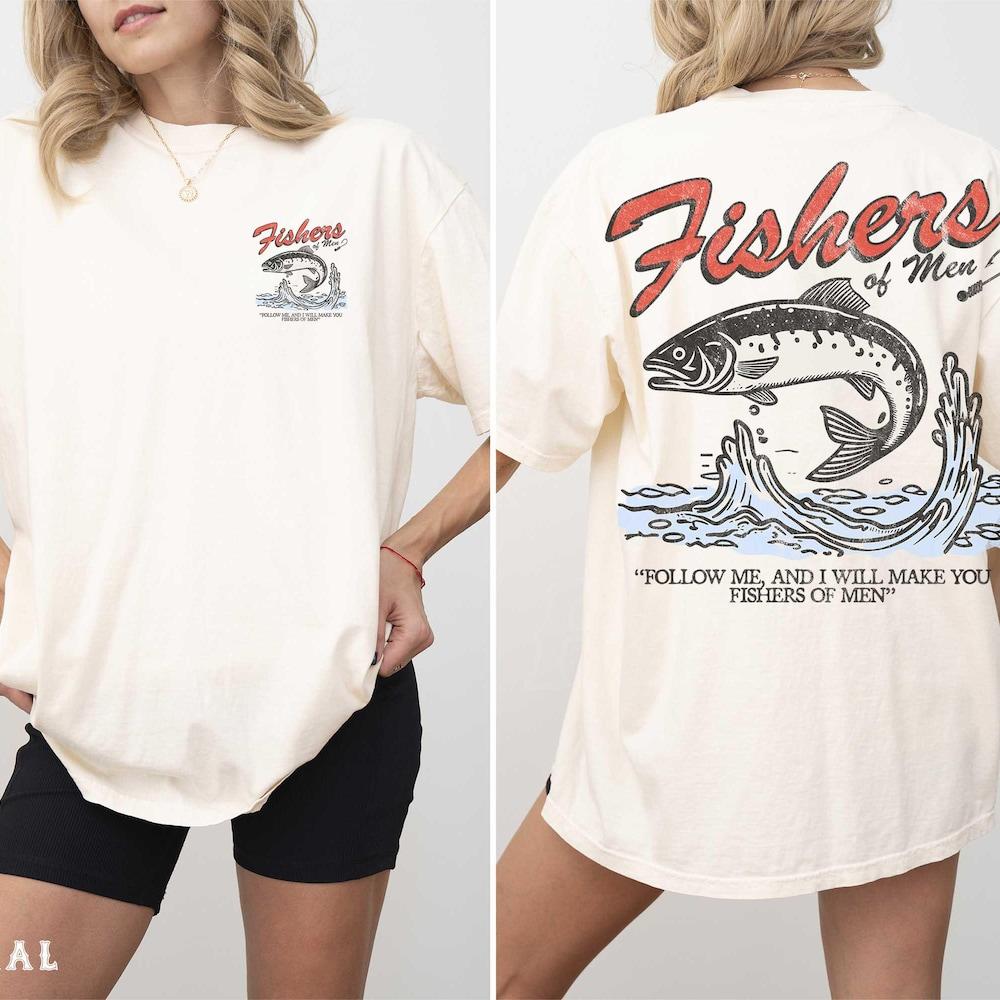 Fishers of Unisex Letter Printed TShirt Unisex High Quality  Shortsleeved Retro Street Y2K Casual Fashion Tops Clothing S