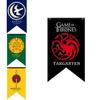 Game Of Thrones Flag Banner With Polyester Fabric For Themed Room Decor