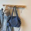 Denim Messenger Bags Vintage Gothic Handbag Casual Women Tote Bags  Daily