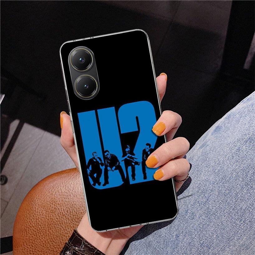 Band U-U2 Rock Phnoe Case for Xiaomi Poco X5 X6 X7 Pro X4 Gt F7 Ultra M8 M7 Redmi 15C 15 13C 13 12C 12 Unique Cover Coque Poco X