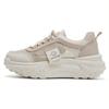 Mesh-Plateau Weiße Schuhe Damen Neu Frühling und Sommer Dad-Schuhe Damen Atmungsaktiv Vielseitig Lässige Sportschuhe