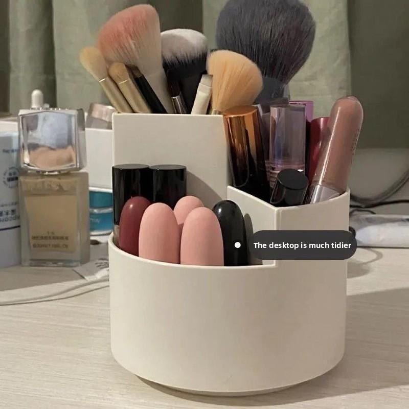 Simple Pen Holder Storage Box, Rotating Brush Holder Pen Case, Student Desktop, Office Desktop, Makeup Brush Storage