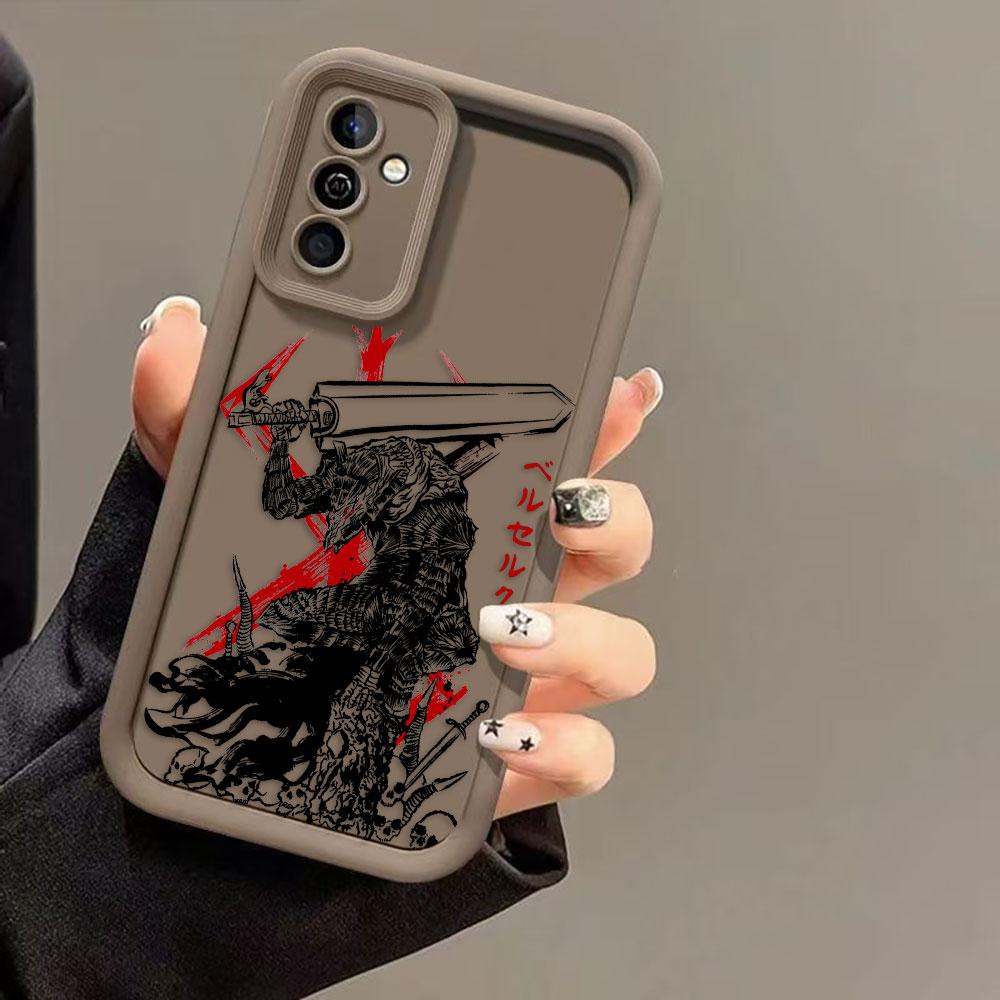 Berserk Guts Warrior Phone Case For Samsung Galaxy S26 S25 S24 S23 S22 S21 FE S20 ULTRA PLUS TPU Case Funda Shell Capa Cover