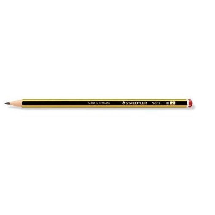 Crayon - STAEDTLER - NORIS 120-2 - HB - Boîte De 12 - Graphite Noir