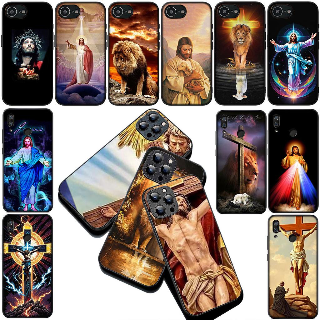 Jesus Christ God Christian Cross Cover for OPPO A80 A40 A18 A16 A17 A15 A38 A78 A79 A54 A57 A58 A60 4G 5G Coque Phone Case