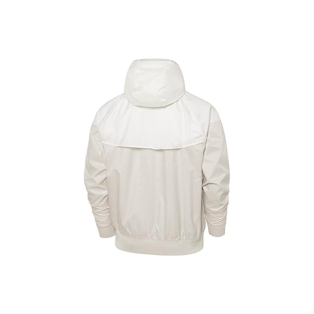 Nike Sportbekleidung Windrunner Herren Kapuzenjacke Weiß DA0001-104