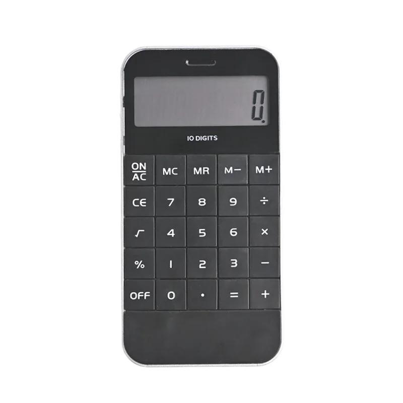 Student Calculator Ultra Thin Big Button Digit Calculator Energy Saving Impact Resistant Electronic Calculator for School