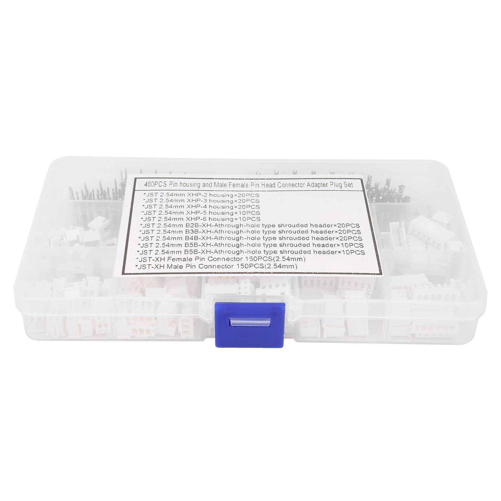 

460pcs box JSTXH Wire Connector Male Female Connector Terminal 23456PIN