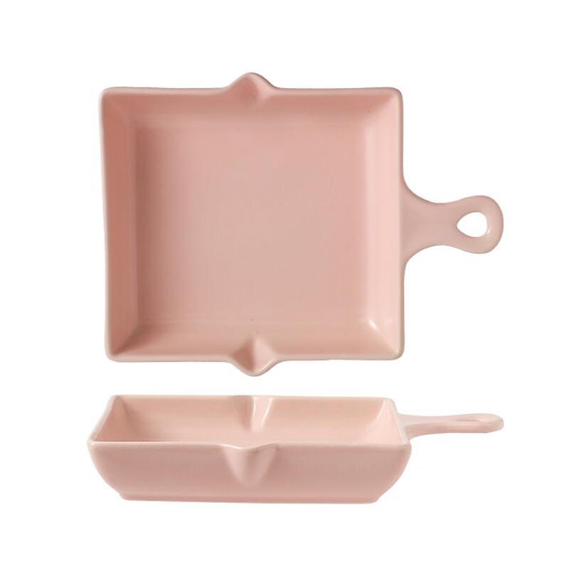 Underglaze Ceramic Baking & Serving Tray with Handle
