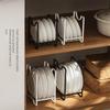 Non-slip Countertop Dish Drainer Breathable Kitchen Tableware Holder  Plate