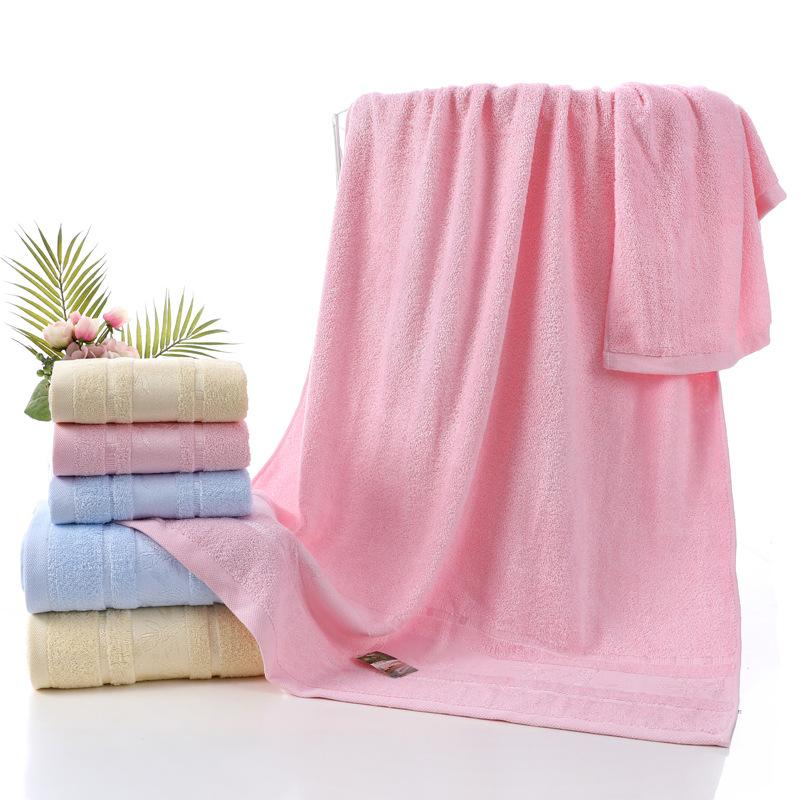 Bamboo Fiber Bath Towel for Adult Men and Women, Thickened and Absorbent Without Shedding Hair, Gift Bath Towel
