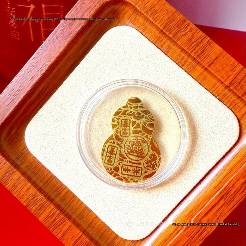 Pure Gold 999 Horse Year Phone Sticker for Wealth and Health - Popular Douyin Live Seller