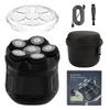 Smart Magnetic 6-Blade Electric Shaver - Fully Washable Bald Head Razor