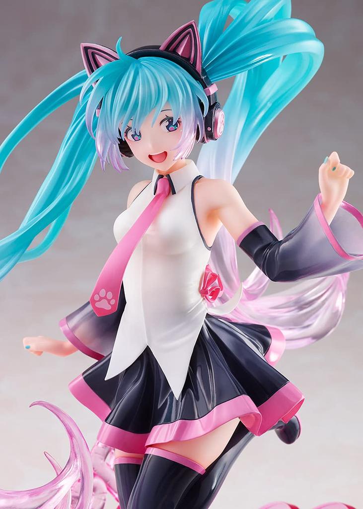 Taito Hatsune Miku Birthday 2021 AMP Figure ~Happy Cat ver.~