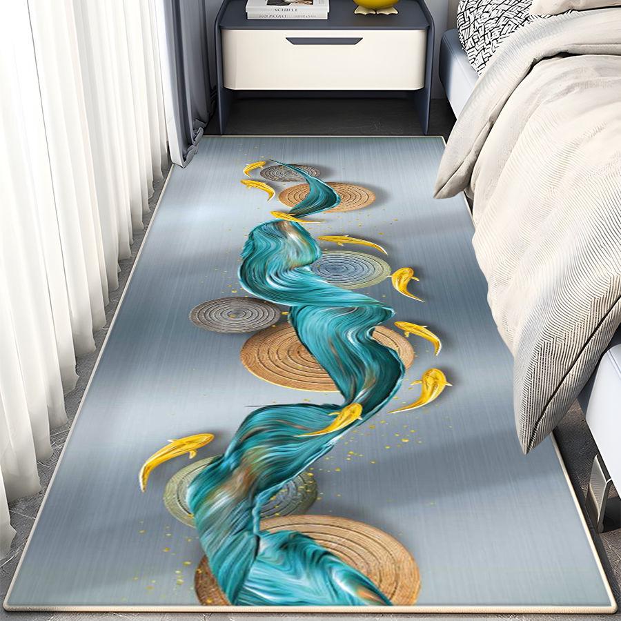 3D Carpet Strip Mat Anti Slip Mat Kitchen Mat Bay Window Mat Bedroom Bedside Mat Room Floor Mat
