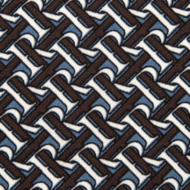 RECLOW RECLOW LAND Signature R LOGO Scarf Blue