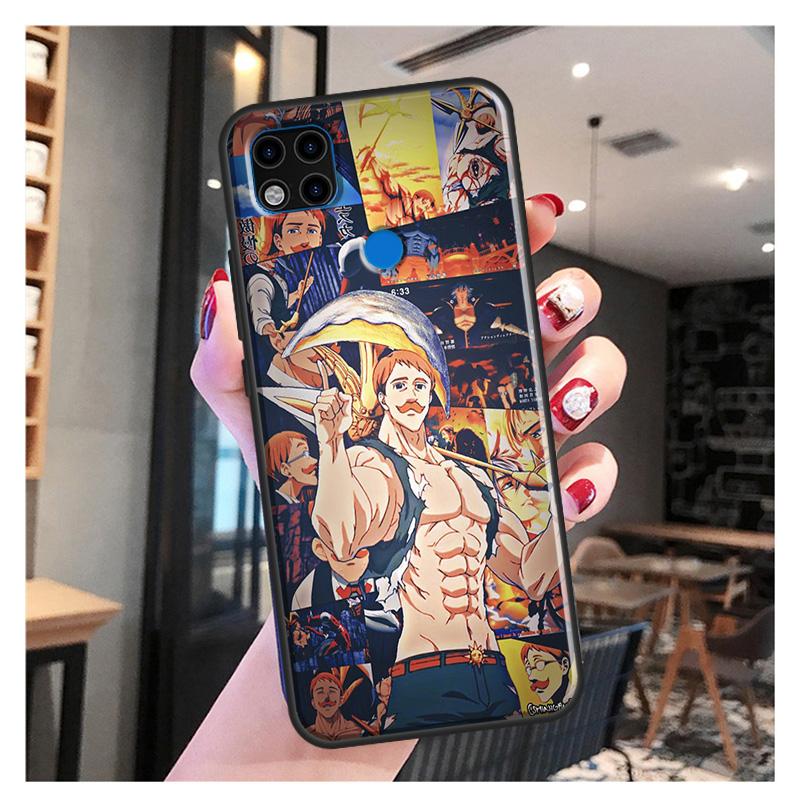 

Мягкий чехол Escanor Seven Deadly Sins для Xiaomi Redmi Note 11 Pro Note 10 Pro Note 9 Pro 10S 9S 8T 9A 9C 9T Redmi Note11Pro Plus