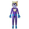 Cosplay Super Kitties Costumes Anime Jumpsuit Headwear Set Performance Stage