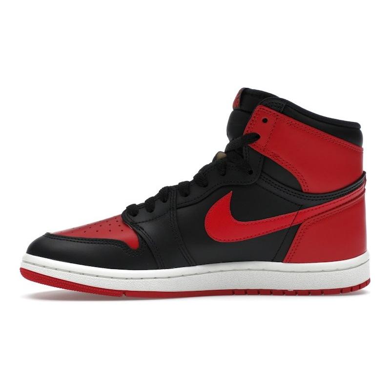 Air Jordan 1 Retro High 85 OG Bred / Banned 2025 Scarpe da Uomo Nero Varsity-Red Bianco HV6674-067