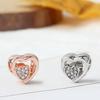Nan Grand Daughter Best Friend Heart Beads Fits Charm Bracelet&Bangle DIY Women Jewelry Making