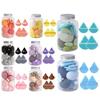 14pcs/set Mini Make Up Sponges  Makeup Sponge Cosmetic Soft Beauty Sponge Powder Puff Long Lasting Beauty Sponge Wet Dry Use