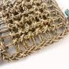 Multiuse Bird Exercise Hammock For Cockatiels Budgies Woven Straw Chewing Toy 55KF