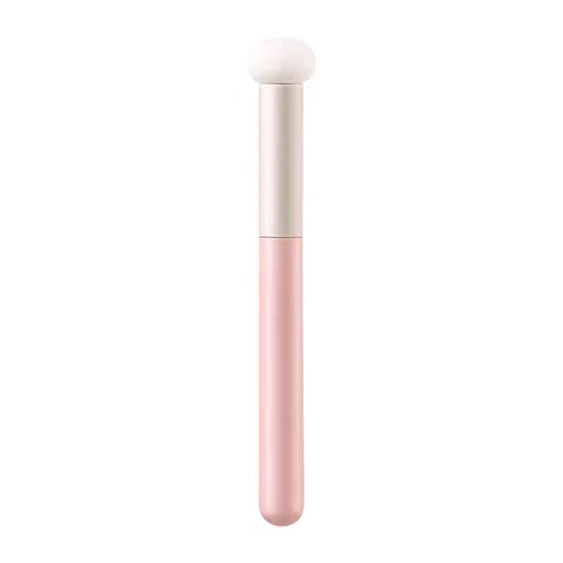 2er Set Weiche Pilzkopf Foundation Pinsel - Multifunktional, Concealer Pinsel Set, Schwammkopf, Tragbare Make-up Pinsel