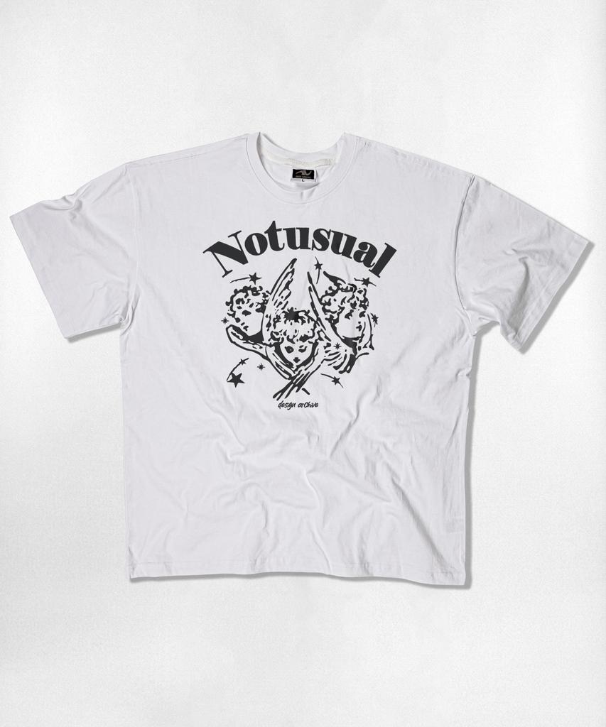 Nasyujeueol Angel Star Oversized Short Sleeve T-Shirt 4 Colors