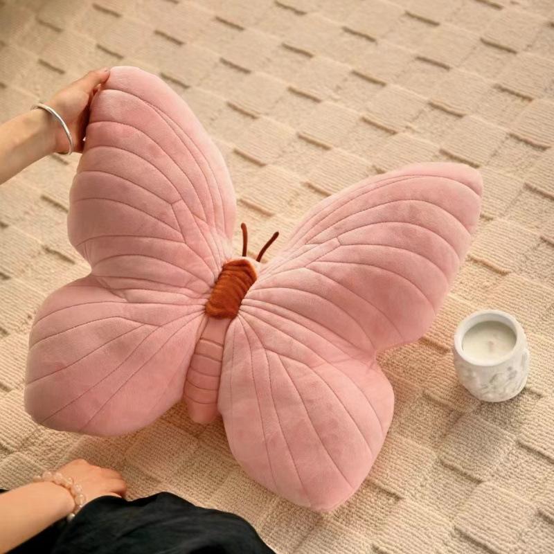 

Butterfly Shaped Pillow, Soft Butterfly Cushion, Cushion, Perfect Birthday Gift, Home Decoration Cushion,for Home and Office Use