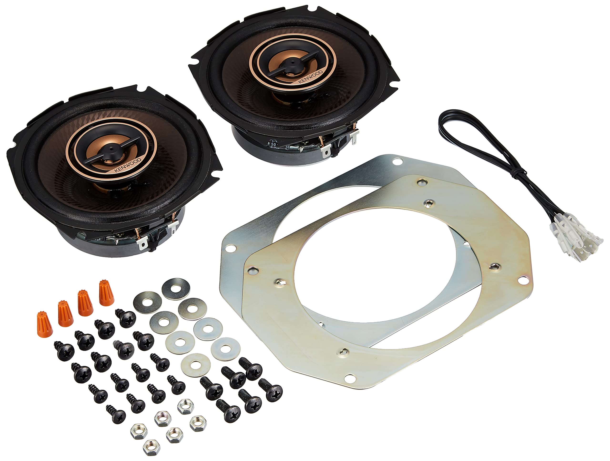 

Kenwood 12cm Custom Fit Coaxial Speaker KENWOOD KFC-RS124 чёрный