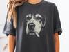 Smoking Coonhound Comfort Colors T-Shirt: Hound Dog Mom Shirt, Coonhound Dad Gift Tee - Dog Cigarette, Funny Dog Tee