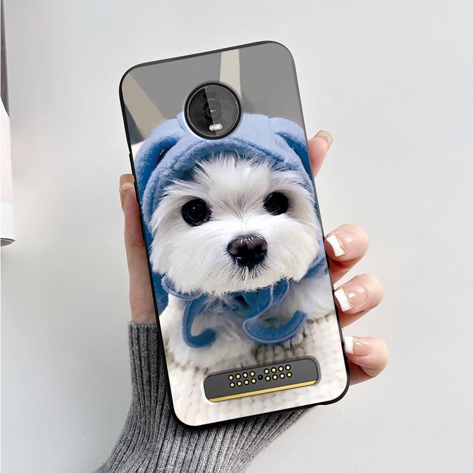 For Motorola Moto Z4 Z3 Play Case Cute Cartoon Soft Silicone TPU Cover Phone Case For Moto Z3 Z4 Play MotoZ4 Z4Play Z3Play Funda