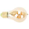 A60 E27 LED Bulb Antique 4W Dimmable Filament Lamp Bulb Coffee Shop Decoration 220V Warm Light