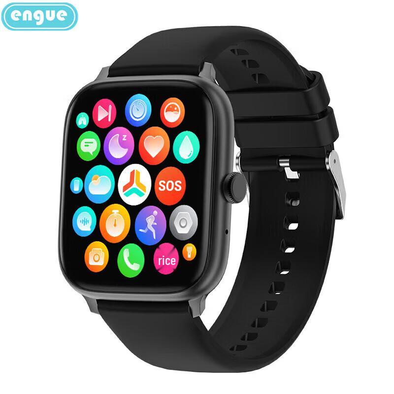 Engu EG-T8 Smartwatch with Call & Health Monitoring (CN version)