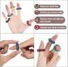 Anelli Sensoriali Dita Spinosi 10 Pezzi Massaggiatore Agopressione Sollievo dallo Stress Anti-Ansia Giocattoli Fidget Per Adolescenti Adulti Per Bambini Regalo di Compleanno per Bambini